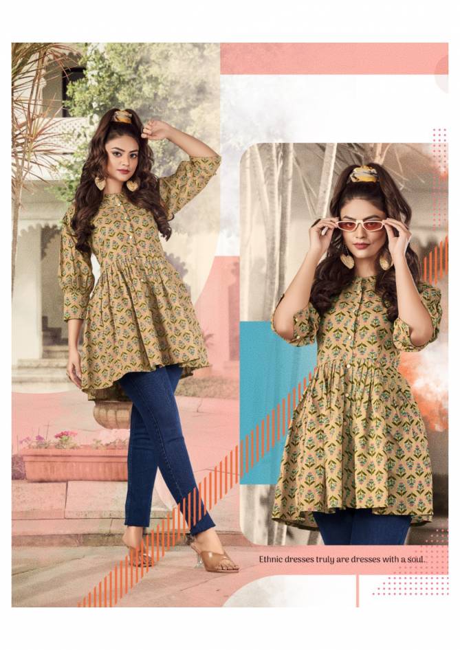 Flair Cotto Vol 1 By Passion Tree Cotton Printed Wholesale Ladies Top
